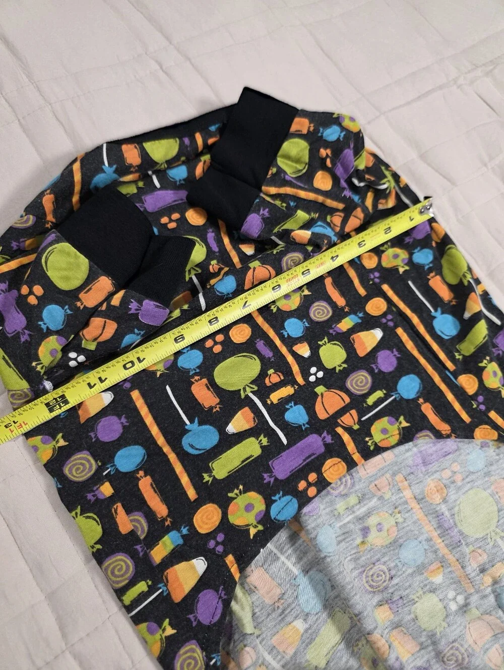 Halloween Themed Dog Pajamas Size Large